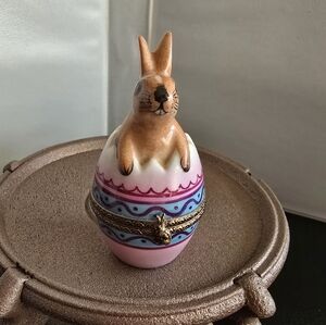 Decorative Bunny Trinket Box